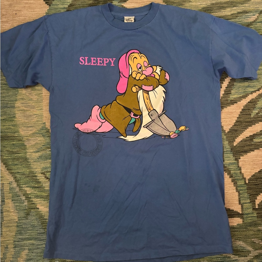 Disney Store Sleepy Dwarf Graphic T-Shirt